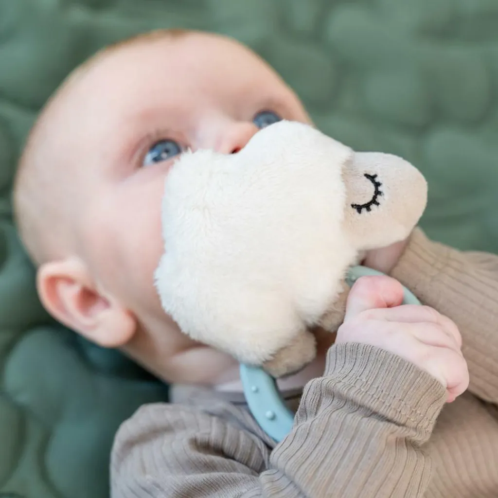 Hochet avec anneau de dentition Sheepy Bleu Jouet / Anneau De Dentition