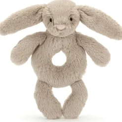 New Hochet Bashful Lapin Beige (18 cm) Hochet