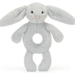 Hochet Bashful Lapin Silver (18 cm) Hochet