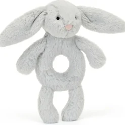 Hochet Bashful Lapin Silver (18 cm) Hochet