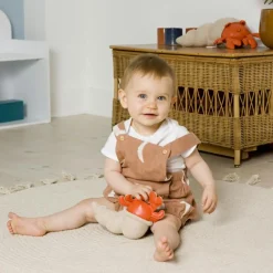 Sale Hochet Brigitte le petit Bernard l'Hermite Tiny Friends Hochet