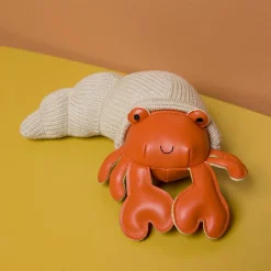 Sale Hochet Brigitte le petit Bernard l'Hermite Tiny Friends Hochet