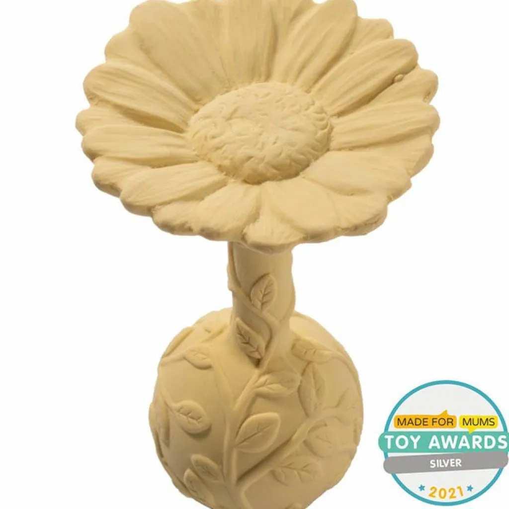 Clearance Hochet de dentition Marguerite Daisy jaune Jouet / Anneau De Dentition