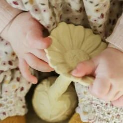 Clearance Hochet de dentition Marguerite Daisy jaune Jouet / Anneau De Dentition