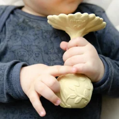 Clearance Hochet de dentition Marguerite Daisy jaune Jouet / Anneau De Dentition