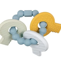 New Hochet de dentition trousseau de clefs bleu Jouet / Anneau De Dentition