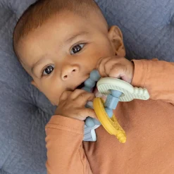 New Hochet de dentition trousseau de clefs bleu Jouet / Anneau De Dentition