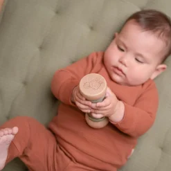 Hot Hochet de pluie en bois Little Farm Eveil Musical