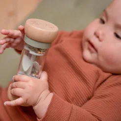 Hot Hochet de pluie en bois Little Farm Eveil Musical