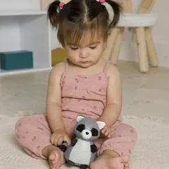 Hochet Denver le petit raton laveur Tiny Friends Hochet