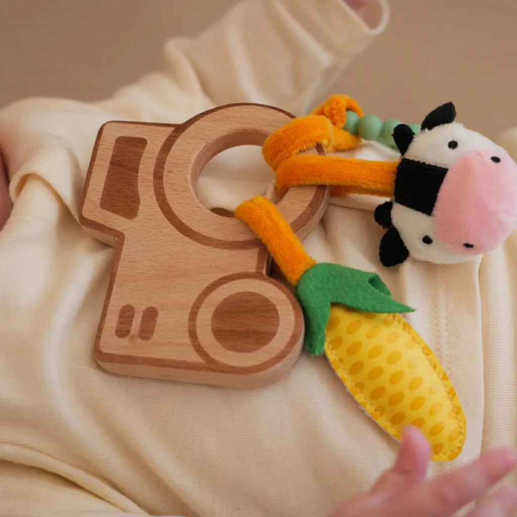 Hochet en bois Ferme Hochet