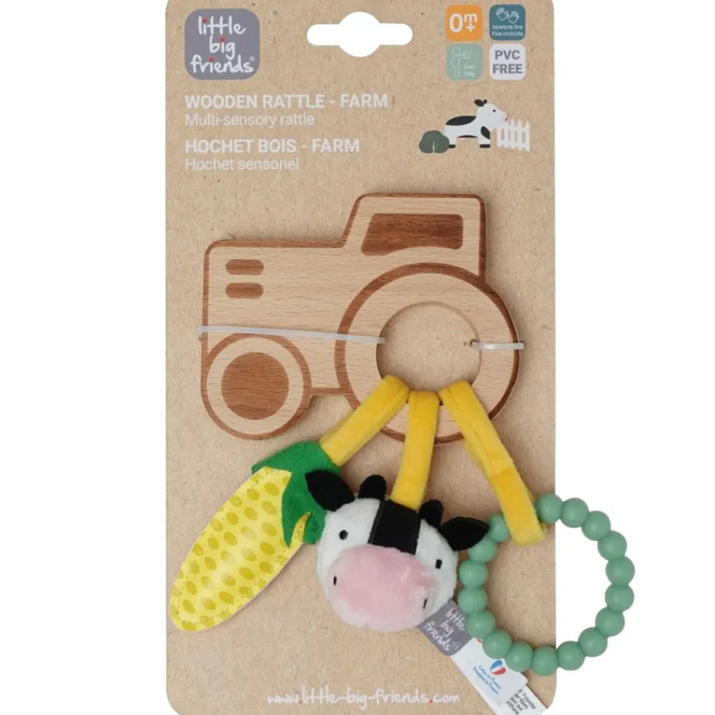 Hochet en bois Ferme Hochet