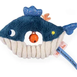 New Hochet grelot baleine Les aventures de Paulie Hochet