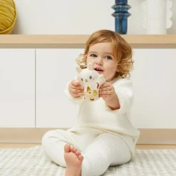 Sale Hochet lapin en silicone Hochet