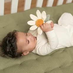 Sale Hochet peluche fleur Little Farm Hochet