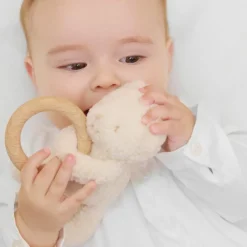 Discount Hochet peluche Gaston l'ourson Peluche Moyenne (20-59 Cm)