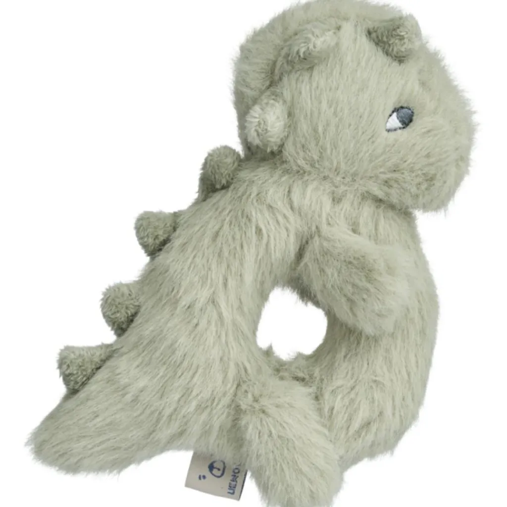New Hochet peluche Romain Crocodile Faune Green Hochet