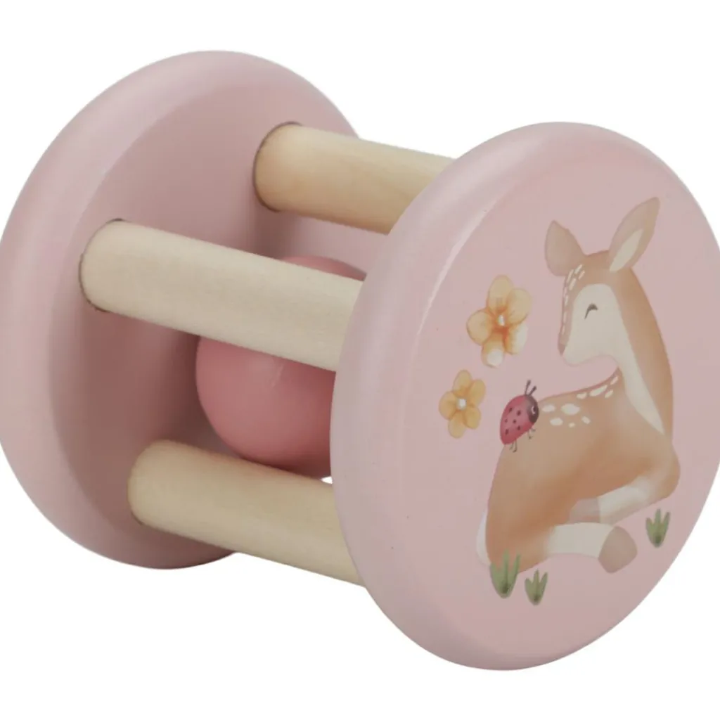 New Hochet Roulant en bois FSC Fairy Garden Eveil Musical