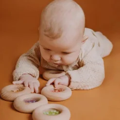 New Hochet sensoriel Sensory Donut Grappes de raisin Bouteille Sensorielle