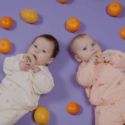 Hochet sensoriel Sensory Donut oranges Bouteille Sensorielle