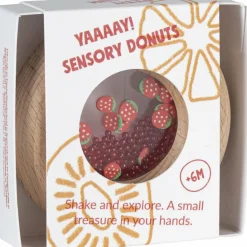 Best Hochet sensoriel Sensory Donut fraises Bouteille Sensorielle