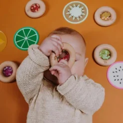 Best Hochet sensoriel Sensory Donut fraises Bouteille Sensorielle