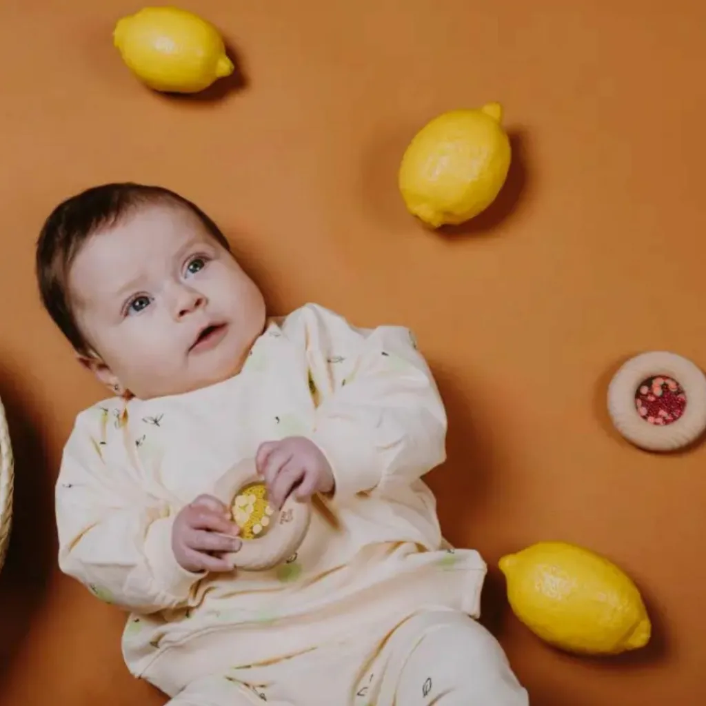 Best Hochet sensoriel Sensory Donut fraises Bouteille Sensorielle