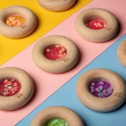 New Hochet sensoriel Sensory Donut carottes Bouteille Sensorielle