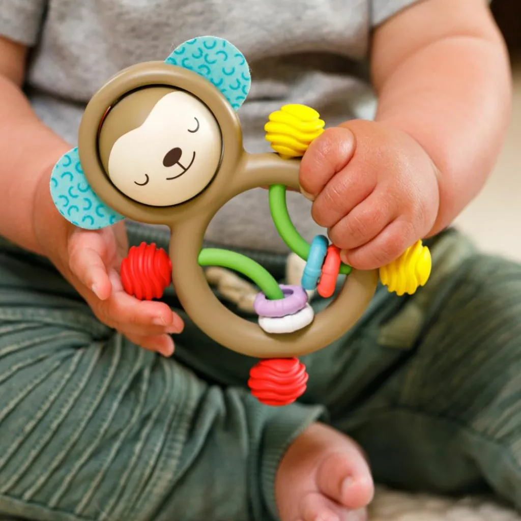 Hot Hochet sensoriel Singe Peluche D'Activités