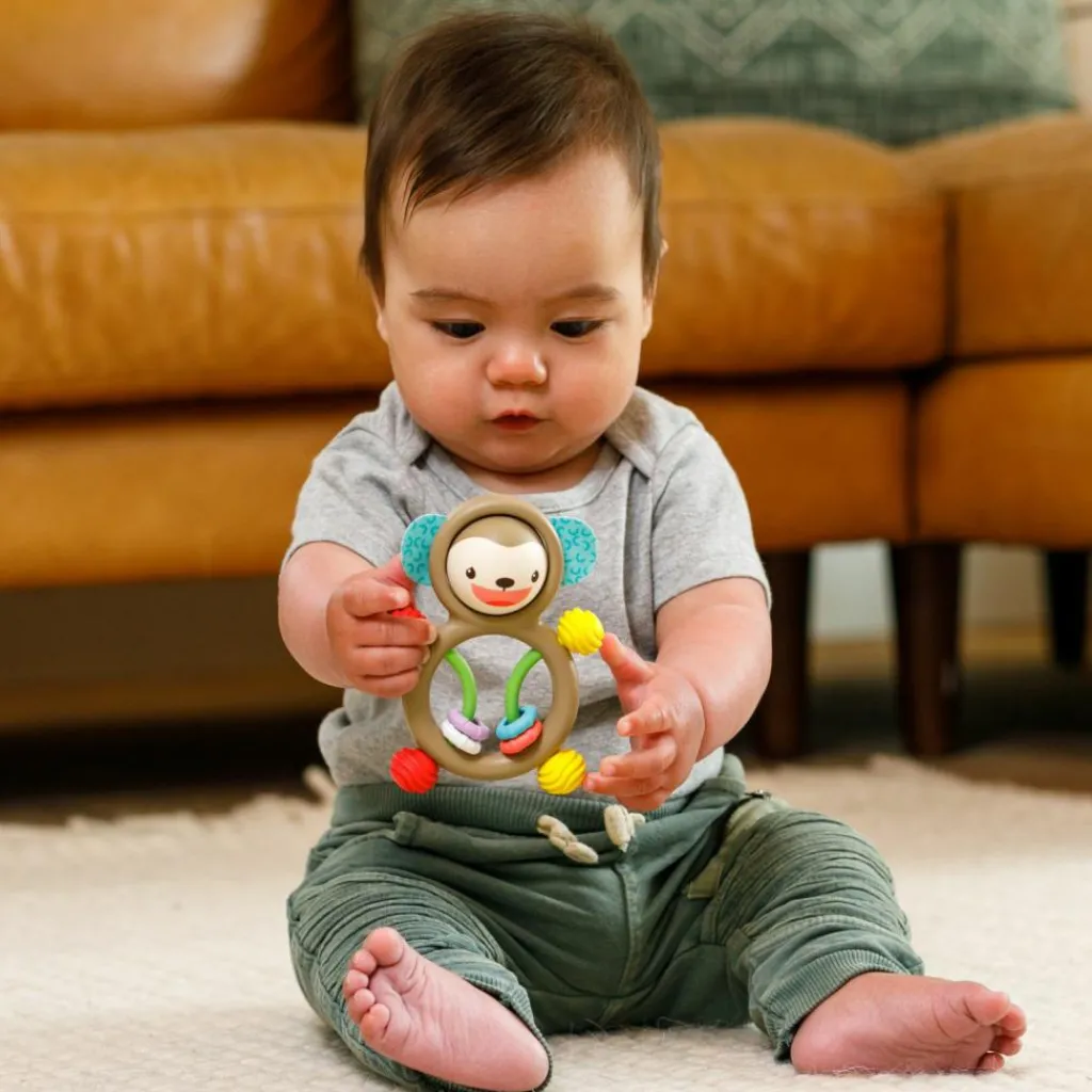 Hot Hochet sensoriel Singe Peluche D'Activités