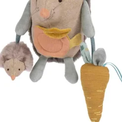 Best Hérisson d'activités à suspendre Trois petits lapins Peluche D'Activités