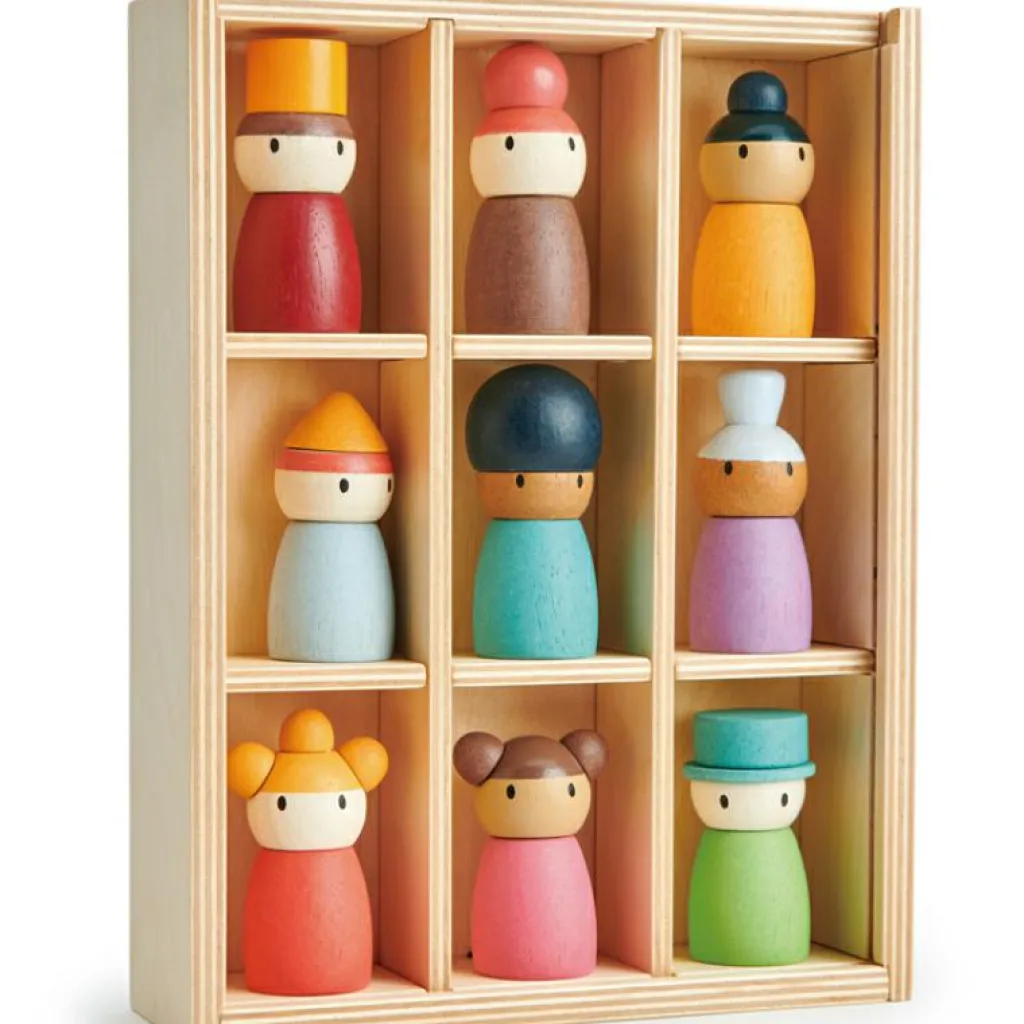 Hôtel en bois Happy Folk Figurines De Jeu