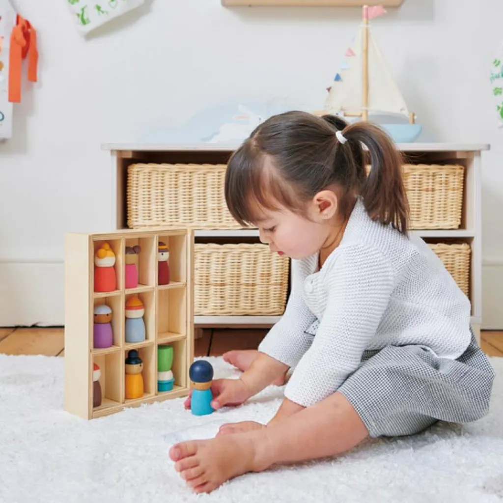 Hôtel en bois Happy Folk Figurines De Jeu