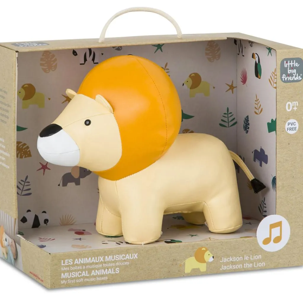 Best Jackson le Lion Les Animaux Musicaux Peluche Musicale