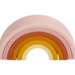 Hot Jeu à empiler arc en ciel rose Jouet À Empiler