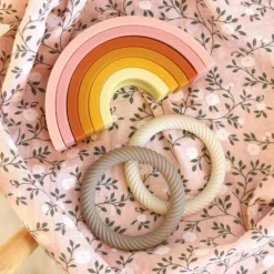 Hot Jeu à empiler arc en ciel rose Jouet À Empiler