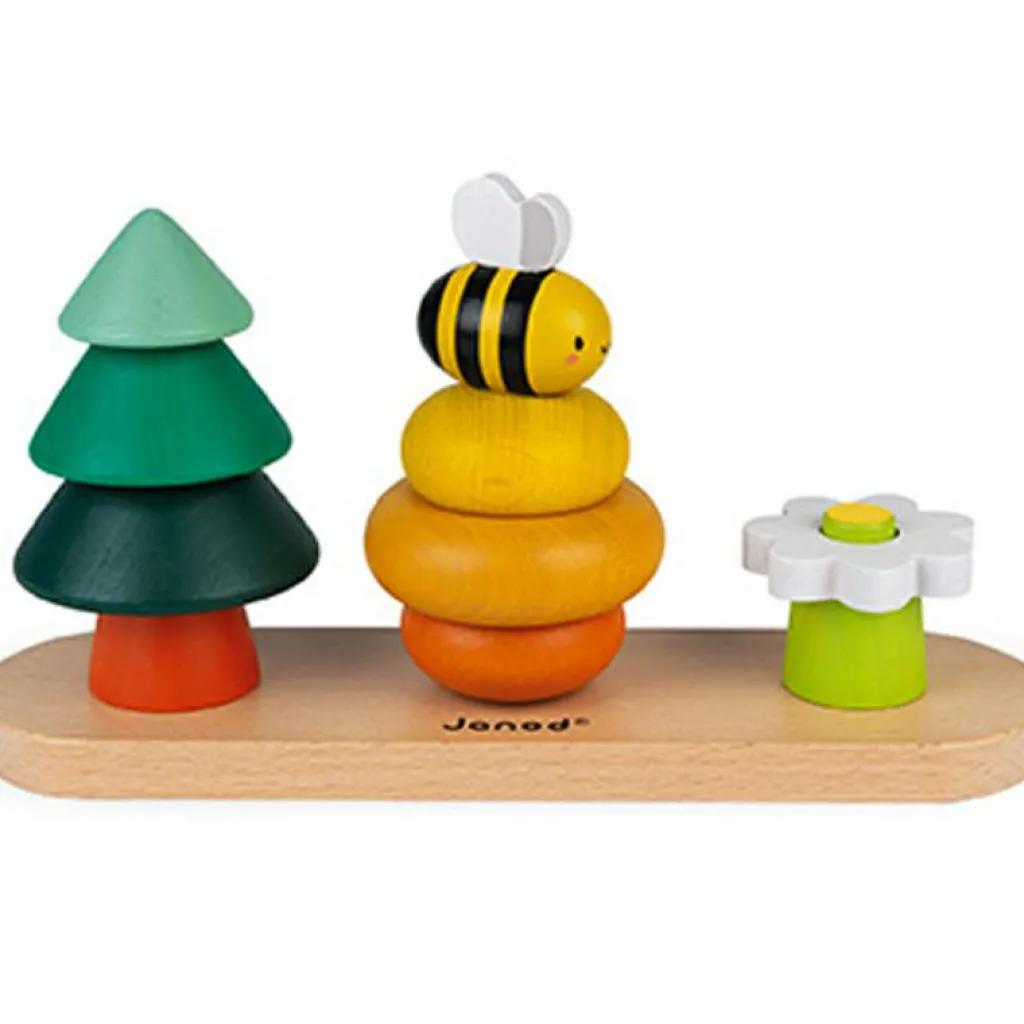 Outlet Jeu à empiler en bois Forêt WWF Jouet À Empiler