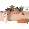 Hot Jeu à encastrer buche, lapins et légumes Jouet À Encastrer