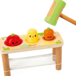 Clearance Jeu à encastrer Ferme Tap tap de légumes (5 pièces) Jouet À Encastrer