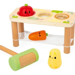Clearance Jeu à encastrer Ferme Tap tap de légumes (5 pièces) Jouet À Encastrer