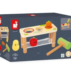 Clearance Jeu à encastrer Ferme Tap tap de légumes (5 pièces) Jouet À Encastrer