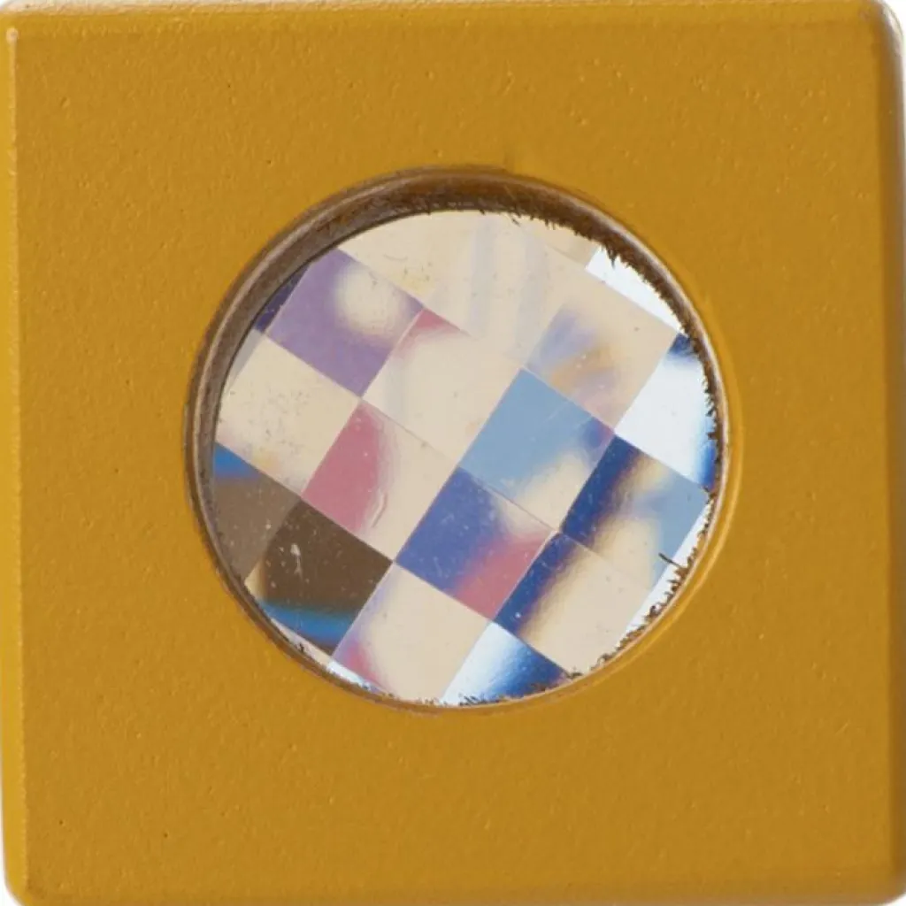 Hot Jeu d'activités en bois Maison découverte d'illusions optiques Jouet À Encastrer