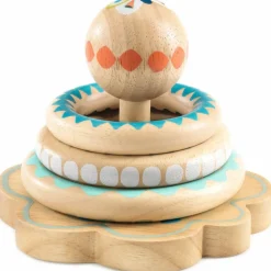 Online Jeu d'anneaux en bois à empiler BabyHoopi Jouet À Empiler