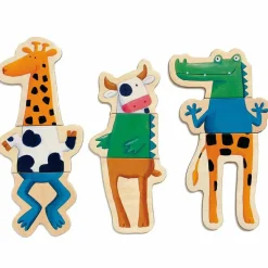 Best Jeu d'association Crazy animaux magnétiques (24 pièces) Jeu Magnétique