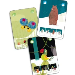 Jeu de cartes 7 familles Mini nature (28 cartes) Jeu De Société