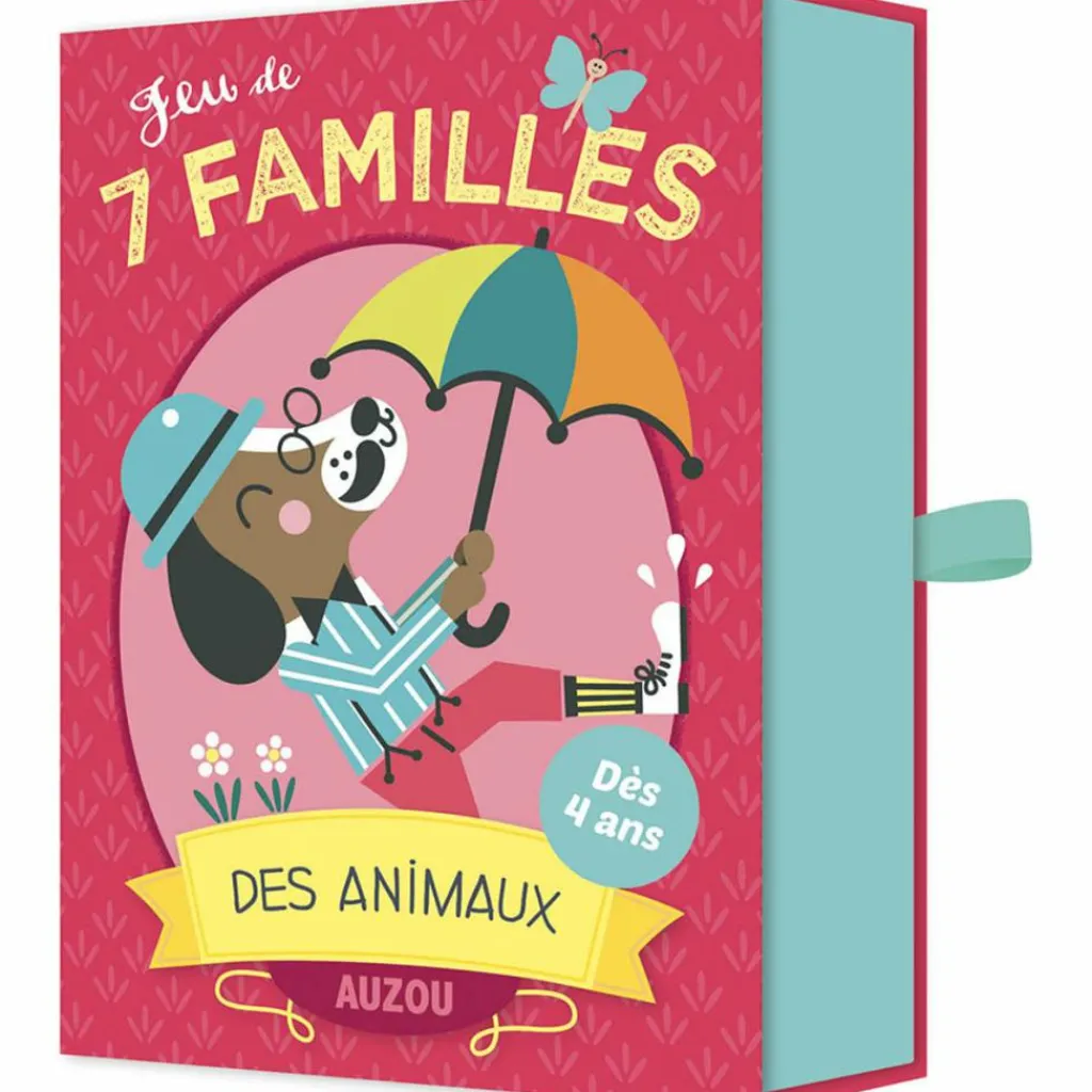 Clearance Jeu de cartes Jeu de 7 familles des animaux Jeu De Société
