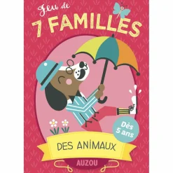 Clearance Jeu de cartes Jeu de 7 familles des animaux Jeu De Société