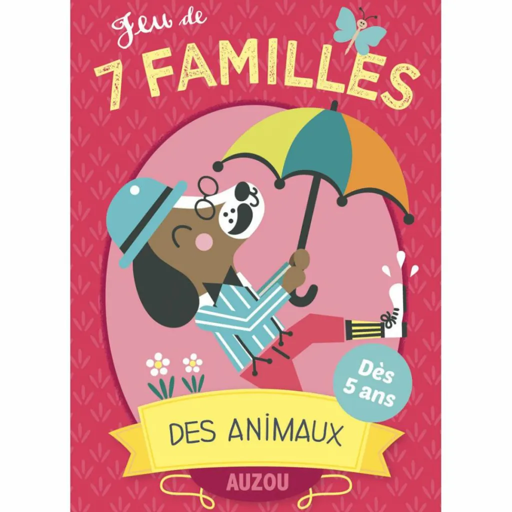 Clearance Jeu de cartes Jeu de 7 familles des animaux Jeu De Société