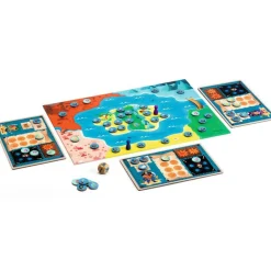 New Jeu de collecte et de stratégie Pirat Island Jeu De Société