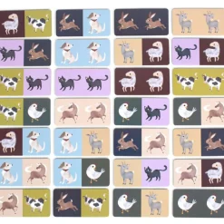 Jeu de dominos Animaux de la ferme (28 pièces) Jeu De Société